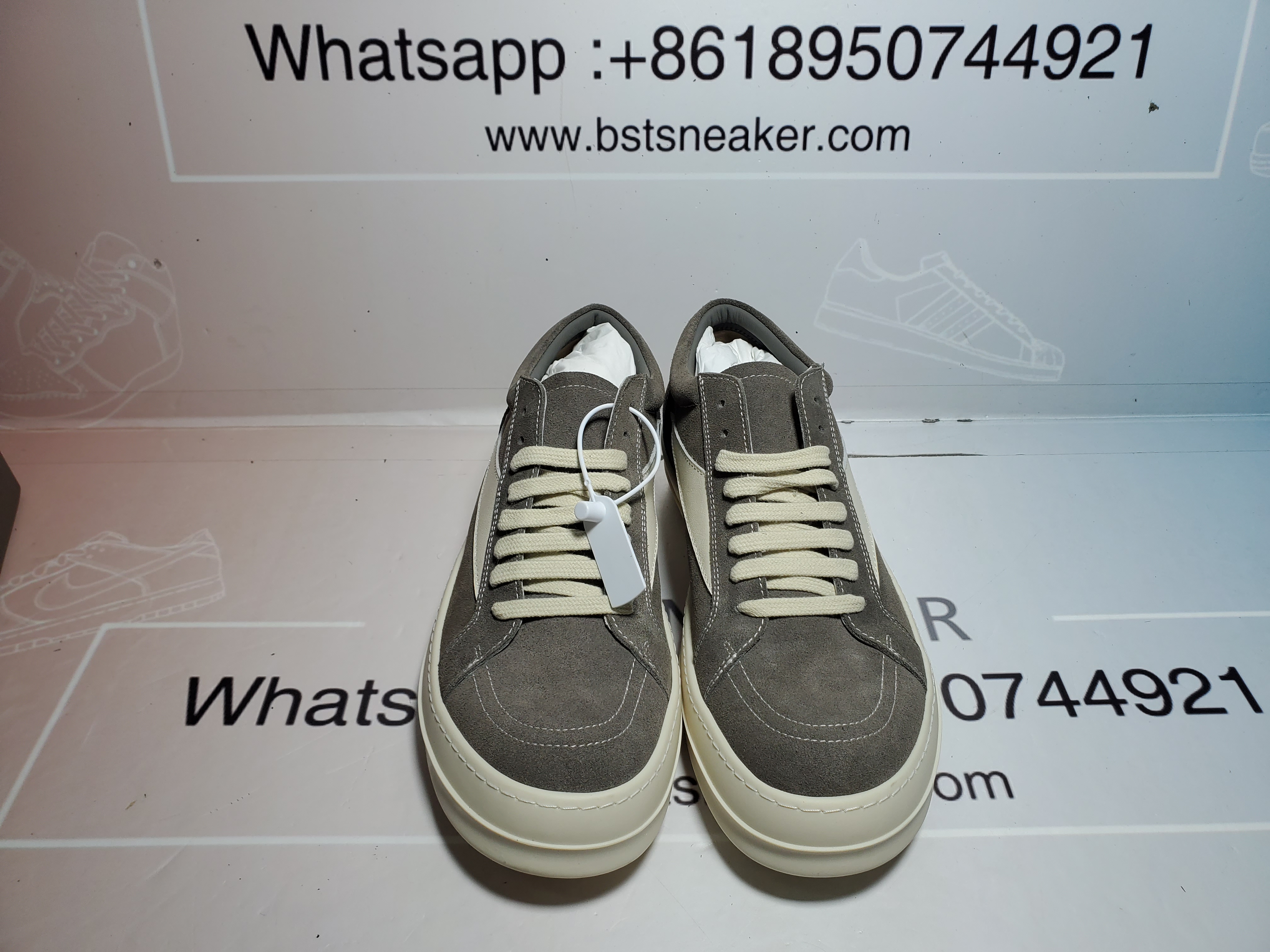 Bstsneaker-RICK OWENS/RO Brown