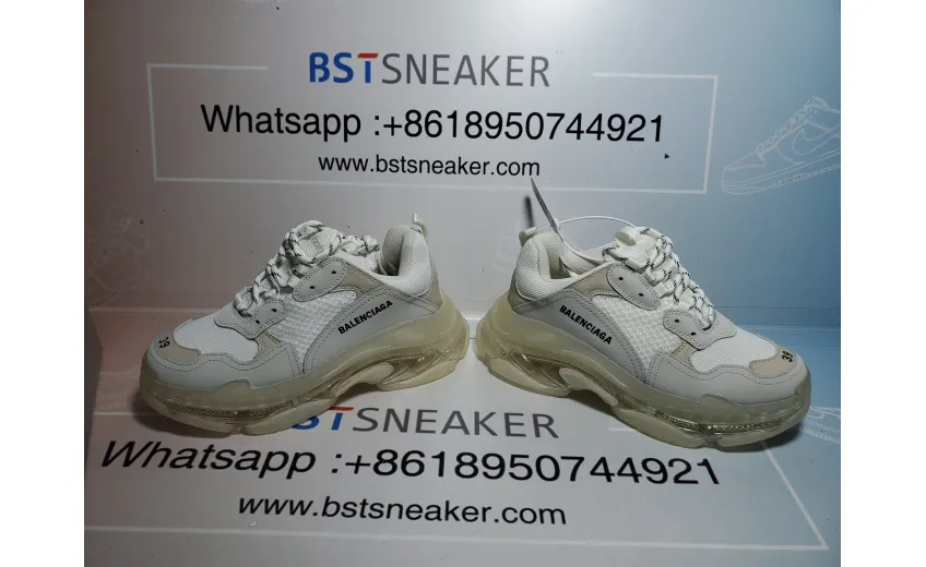 Bstsneaker- Balenciaga Triple S White 544351 W09E1 9000 