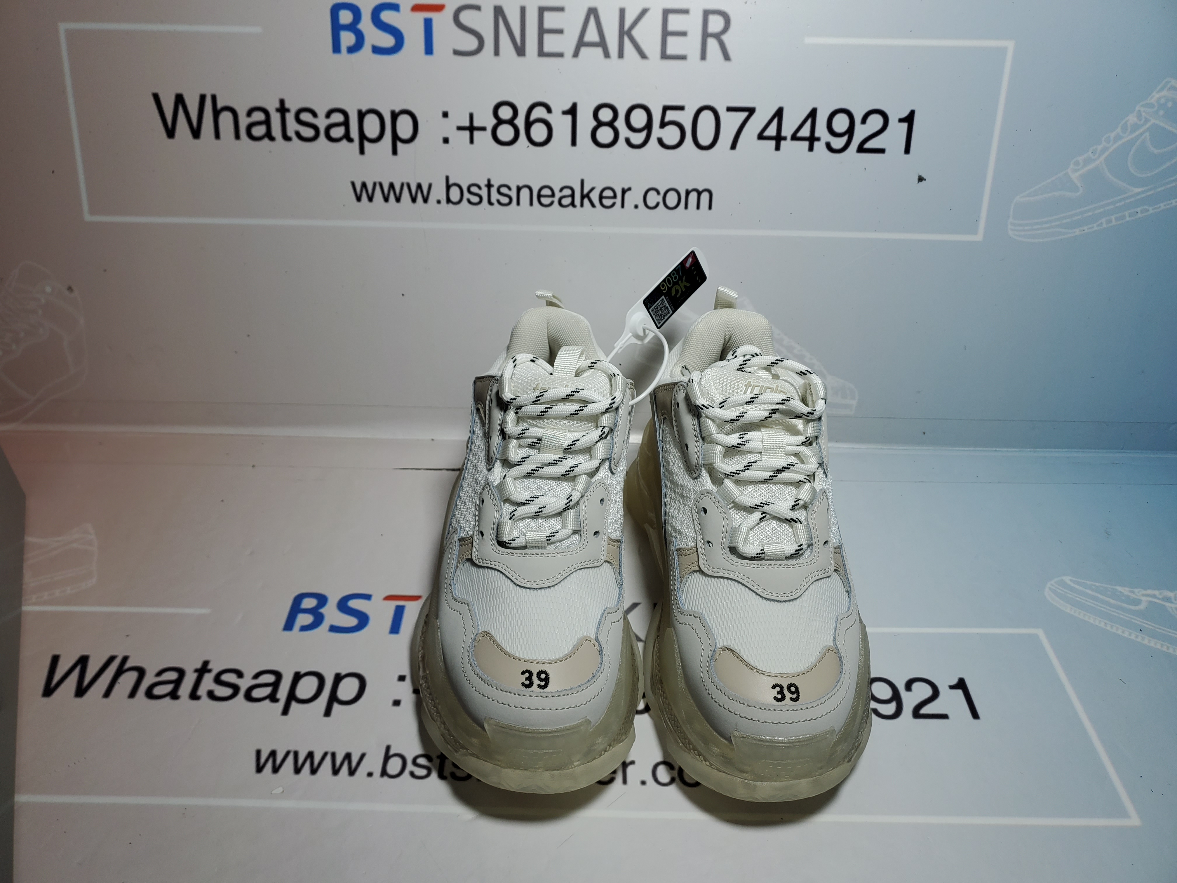Bstsneaker- Balenciaga Triple S White 544351 W09E1 9000 