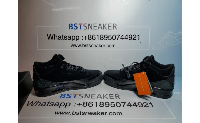 Bstsneaker-Air Jordan 3 Retro 'Black Cat' CT8532-001