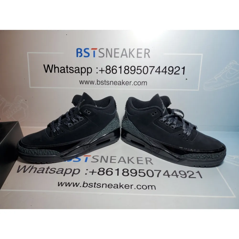 Bstsneaker-Air Jordan 3 Retro 'Black Cat' CT8532-001