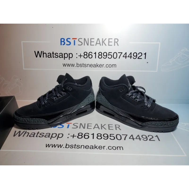 Bstsneaker-Air Jordan 3 Retro 'Black Cat' CT8532-001