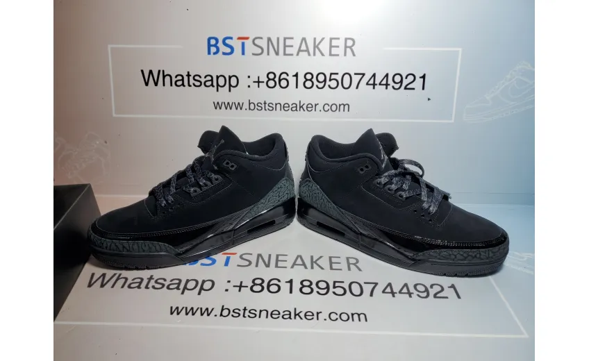 Bstsneaker-Air Jordan 3 Retro 'Black Cat' CT8532-001