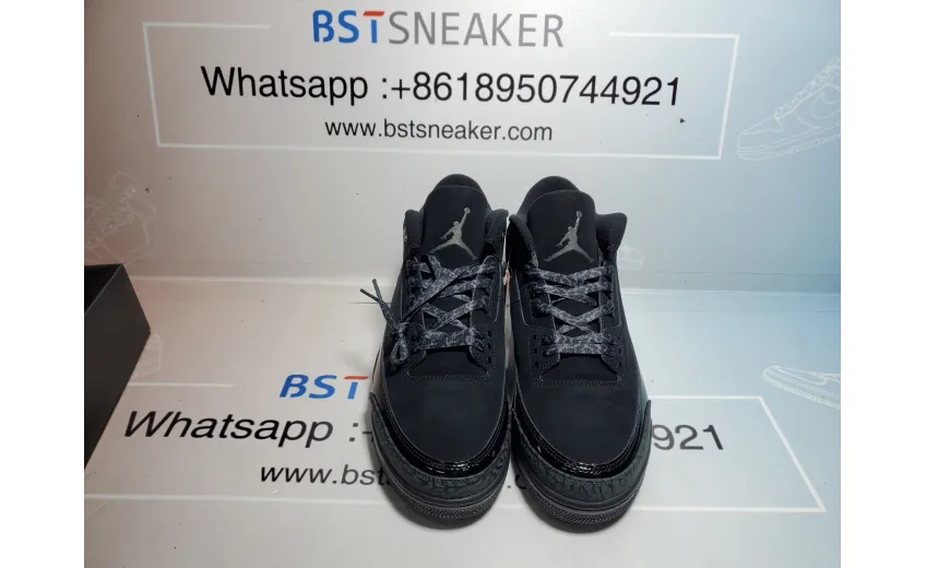 Bstsneaker-Air Jordan 3 Retro 'Black Cat' CT8532-001
