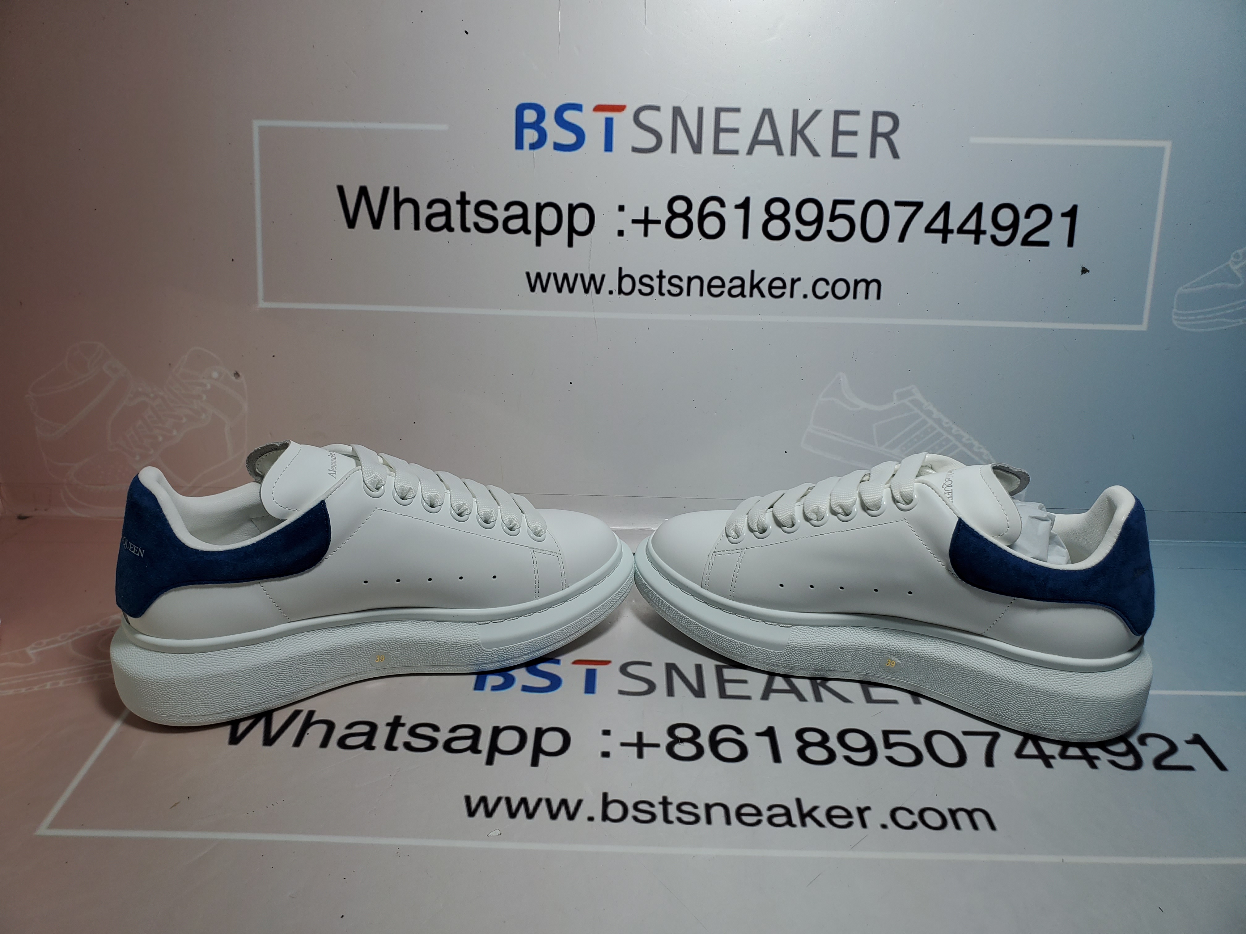 Bstsneaker-Alexander McQueen Sneaker Deep Dlue Velvet