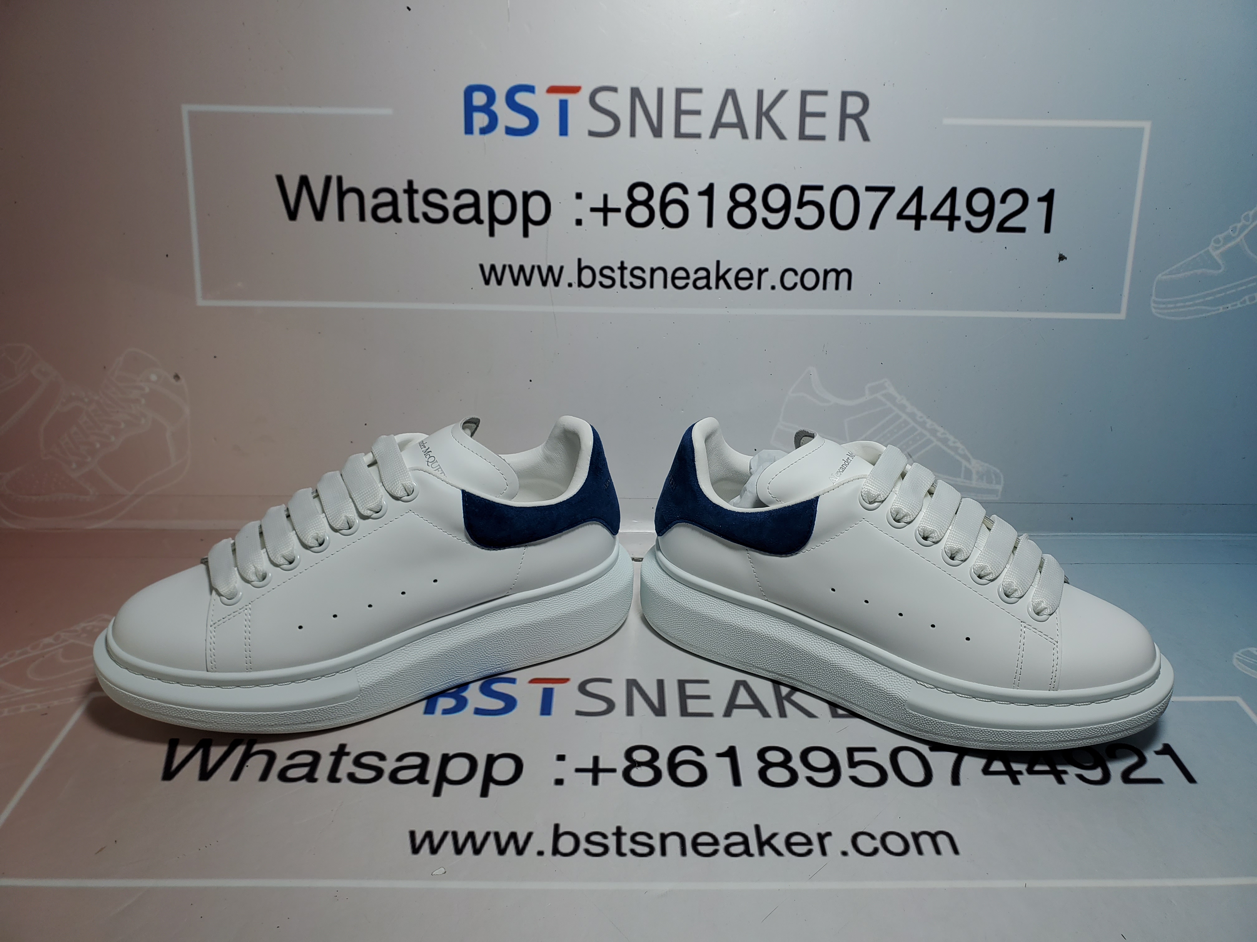 Bstsneaker-Alexander McQueen Sneaker Deep Dlue Velvet