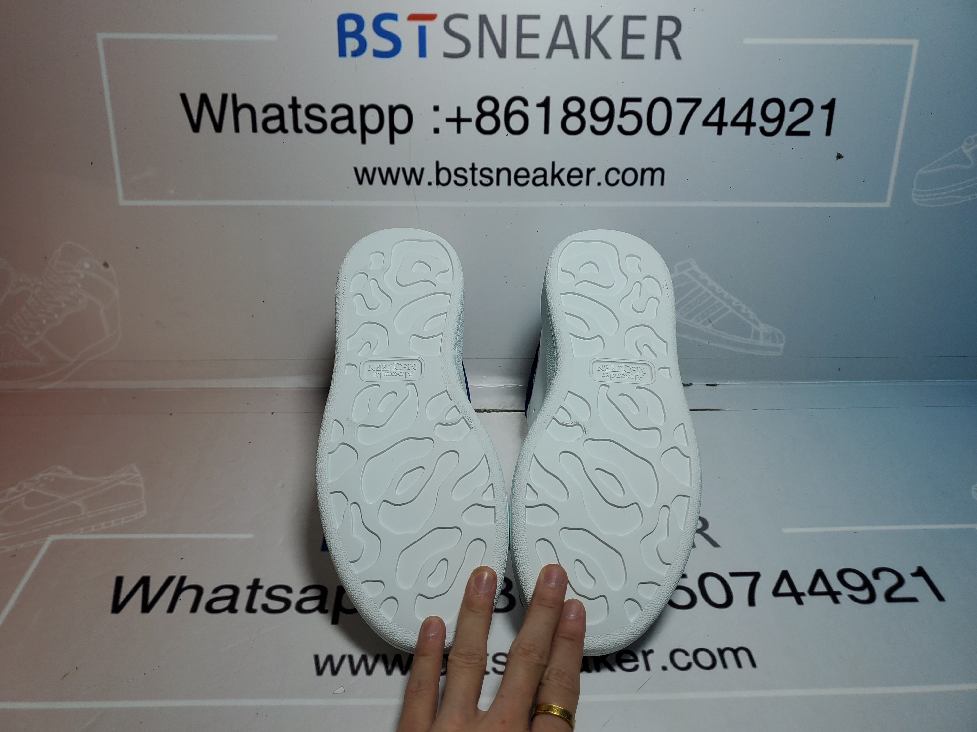 Bstsneaker-Alexander McQueen Sneaker Deep Dlue Velvet