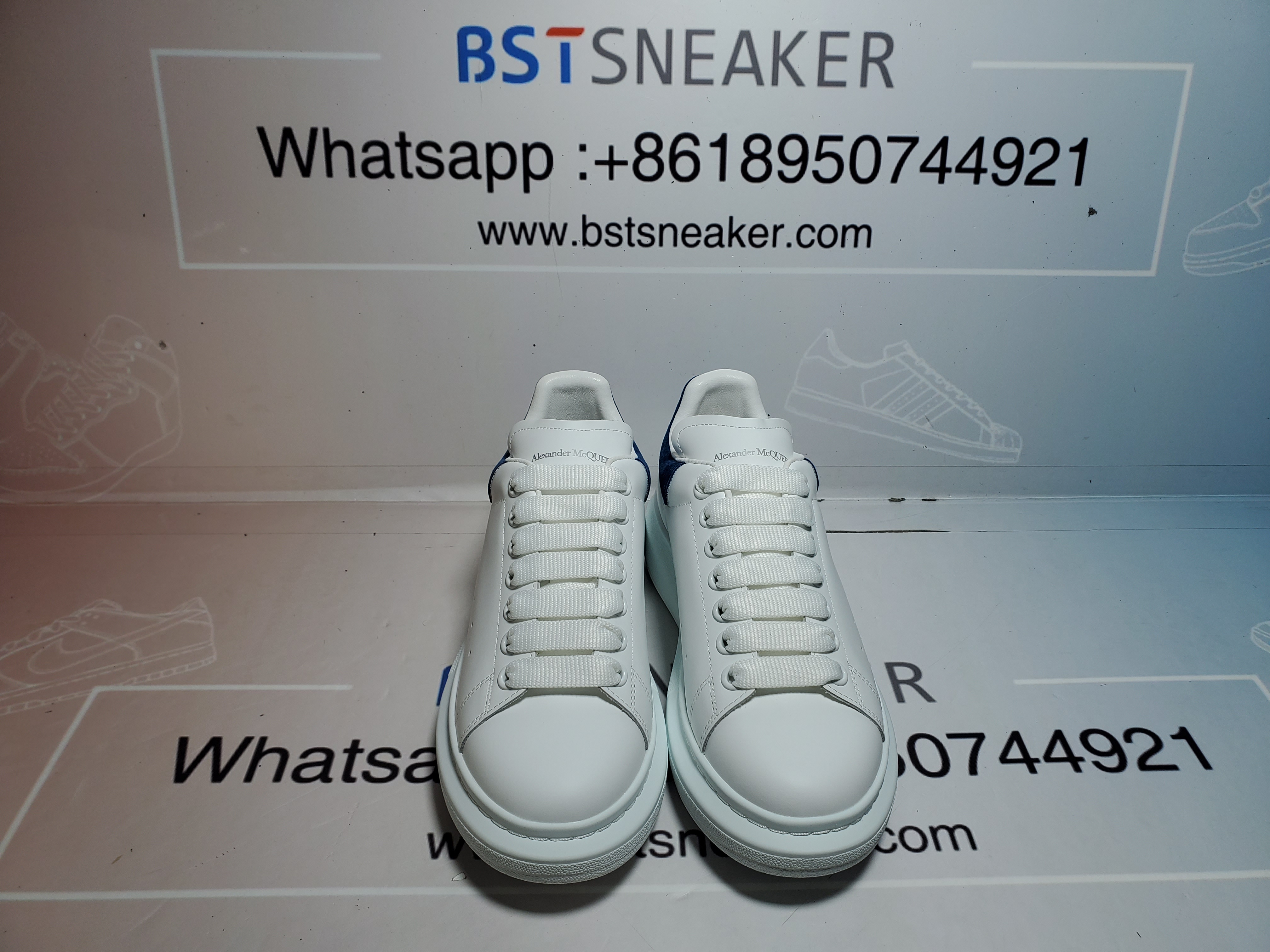 Bstsneaker-Alexander McQueen Sneaker Deep Dlue Velvet