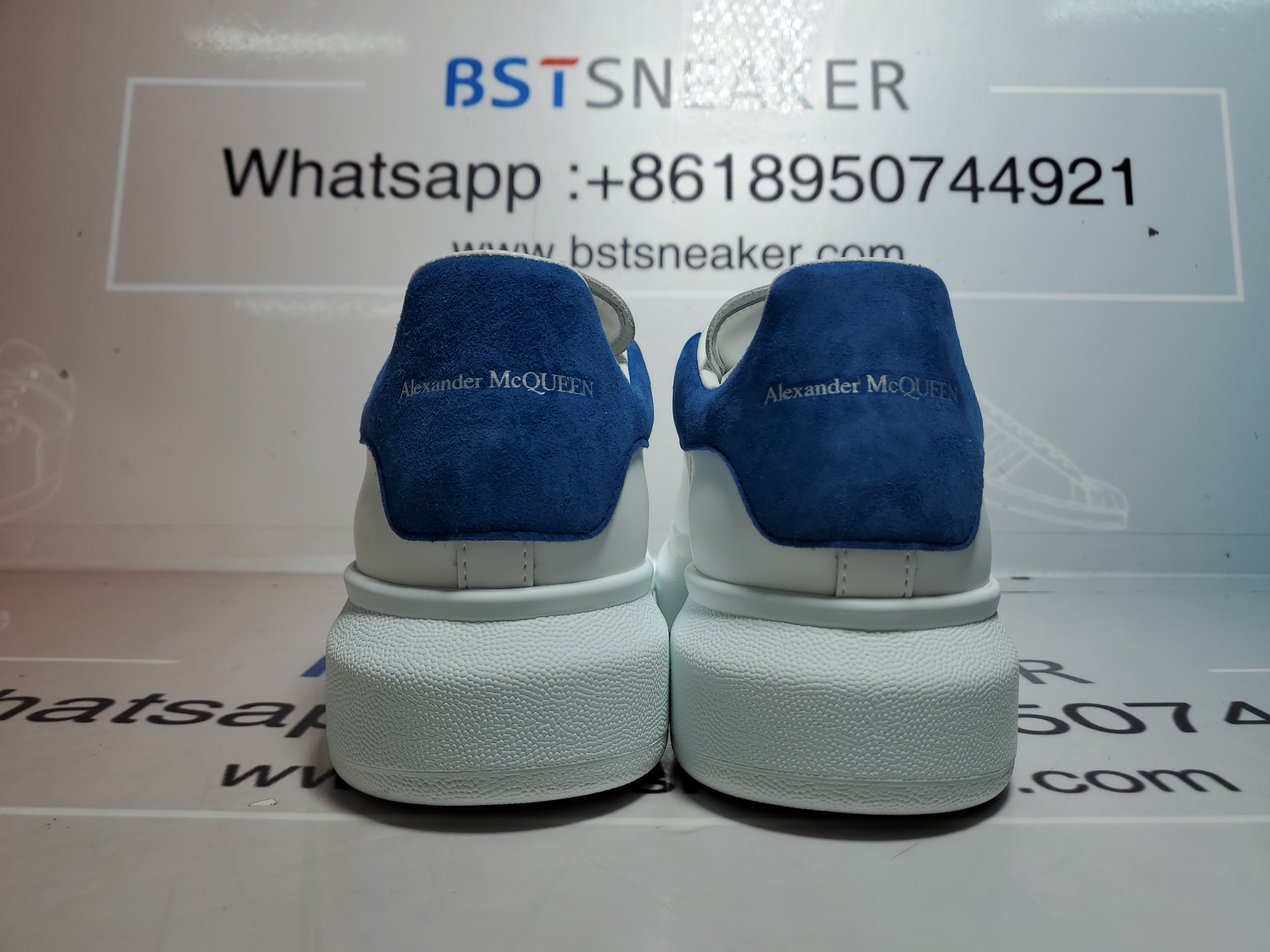 Bstsneaker-Alexander McQueen Sneaker Deep Dlue Velvet