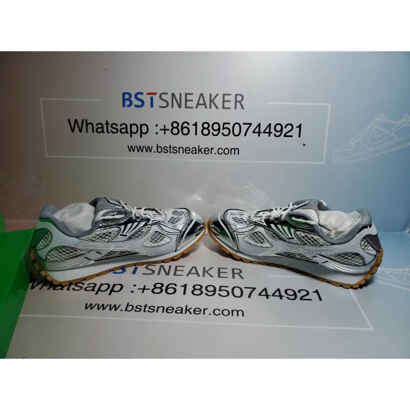 Bstsneaker-Bottega Veneta Orbit Silver