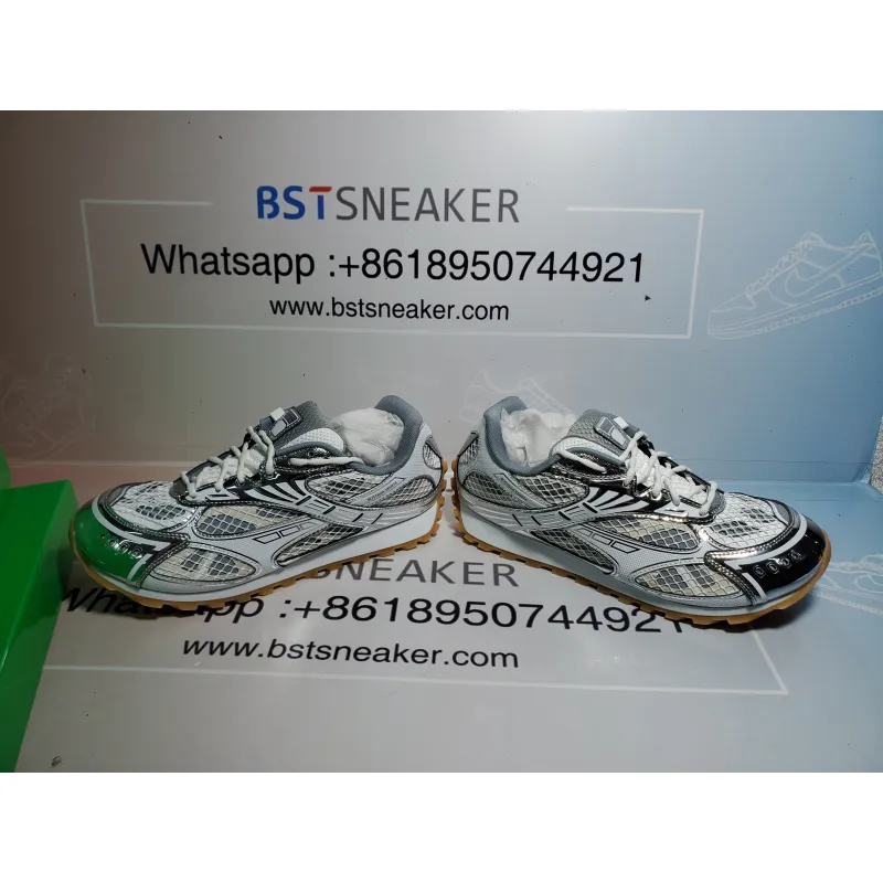 Bstsneaker-Bottega Veneta Orbit Silver