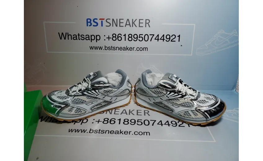 Bstsneaker-Bottega Veneta Orbit Silver
