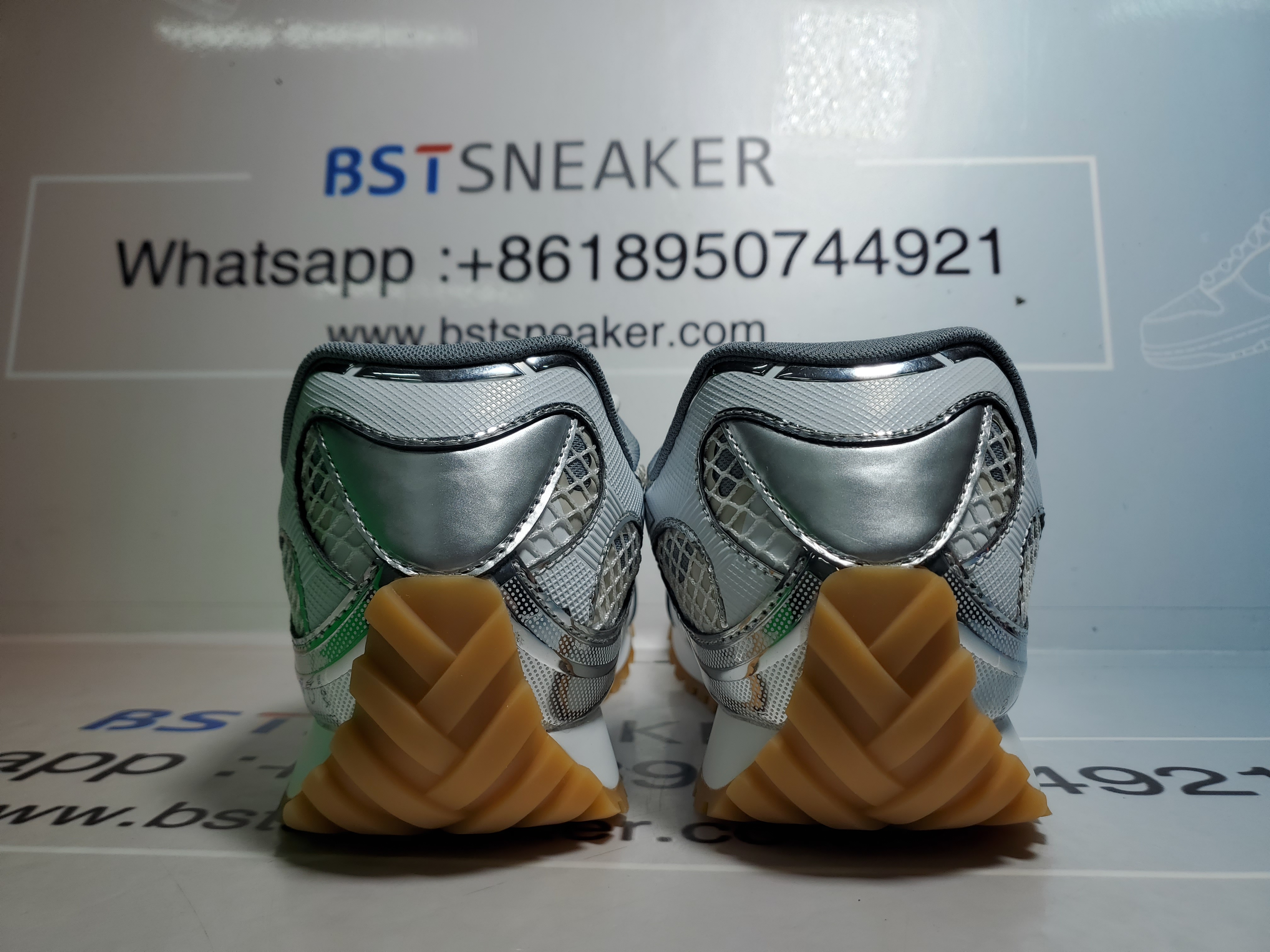 Bstsneaker-Bottega Veneta Orbit Silver