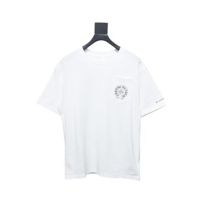 Bstsneaker-Chrome Hearts Logo Pocket T-Shirt SS21 White 140 01