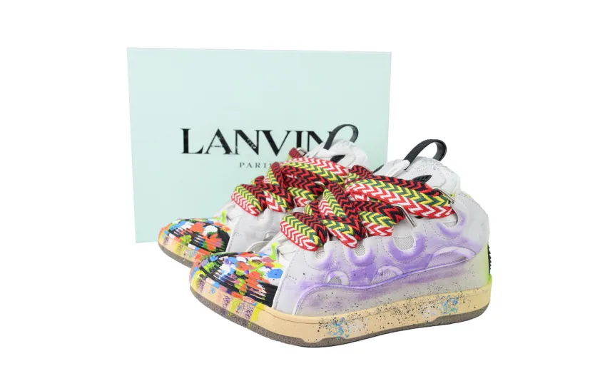 Bstsneaker- Lanvin Leather Curb Gallery Dept FM-SKRK11-DRGD-E21