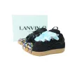 Bstsneaker- Lanvin Leather Curb Gallery Dept Black Multi FM-SKRK11-DRGD-P2210S1