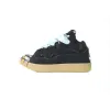 Bstsneaker- Lanvin Leather Curb Gallery Dept Black Multi FM-SKRK11-DRGD-P2210S1
