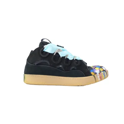 Bstsneaker- LANVIN Top Version Splash Ink Black  02