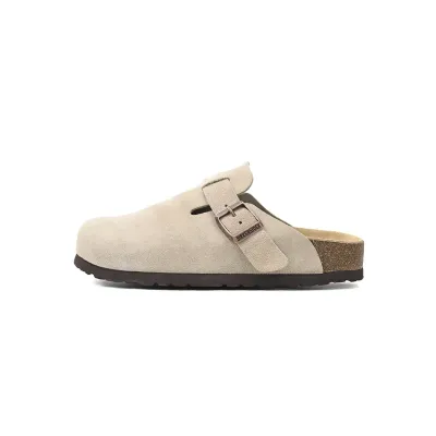 Bstsneaker-Birkenstock Boston Soft Footbed Suede Nude 1021003 01