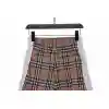 Bstsneaker- Burberry Classic vintage plaid patchwork webbing shorts 200