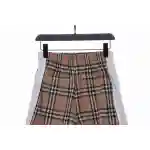 Bstsneaker- Burberry Classic vintage plaid patchwork webbing shorts 150