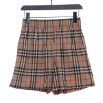 Bstsneaker- Burberry Classic vintage plaid patchwork webbing shorts 150