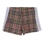 Bstsneaker- Burberry Classic vintage plaid patchwork webbing shorts 150