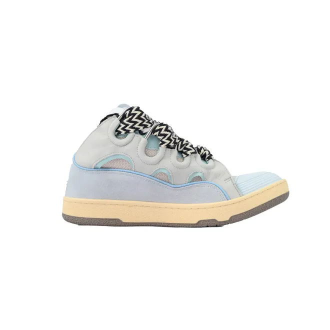 Bstsneaker- LANVIN Top Version White Blue