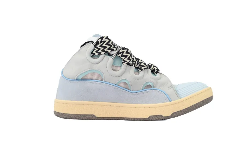 Bstsneaker- LANVIN Top Version White Blue