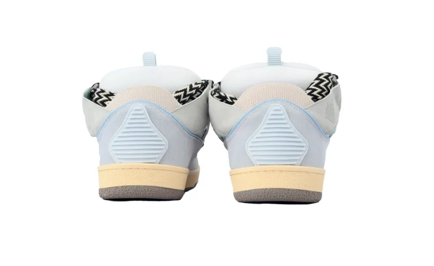 Bstsneaker- LANVIN Top Version White Blue