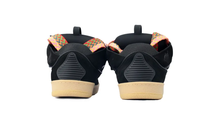 Bstsneaker- Lanvin Leather Curb Black  FM-SKRK11-DRAG-A2010