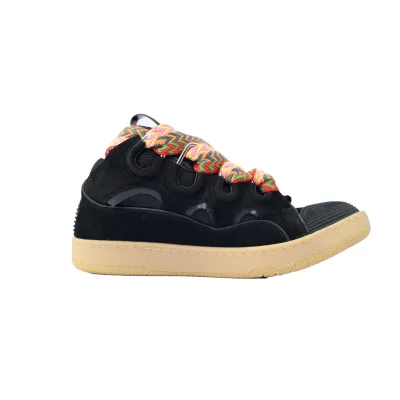 Bstsneaker- Lanvin Leather Curb Black FM-147446 02