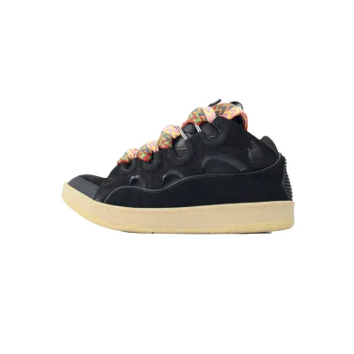 Bstsneaker- Lanvin Leather Curb Black FM-147446 01