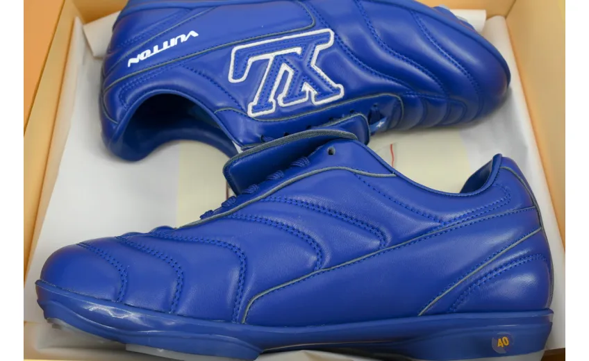 Bstsneaker- LOUIS VUITTON LV Footprint Soccer Blue Sneaker 