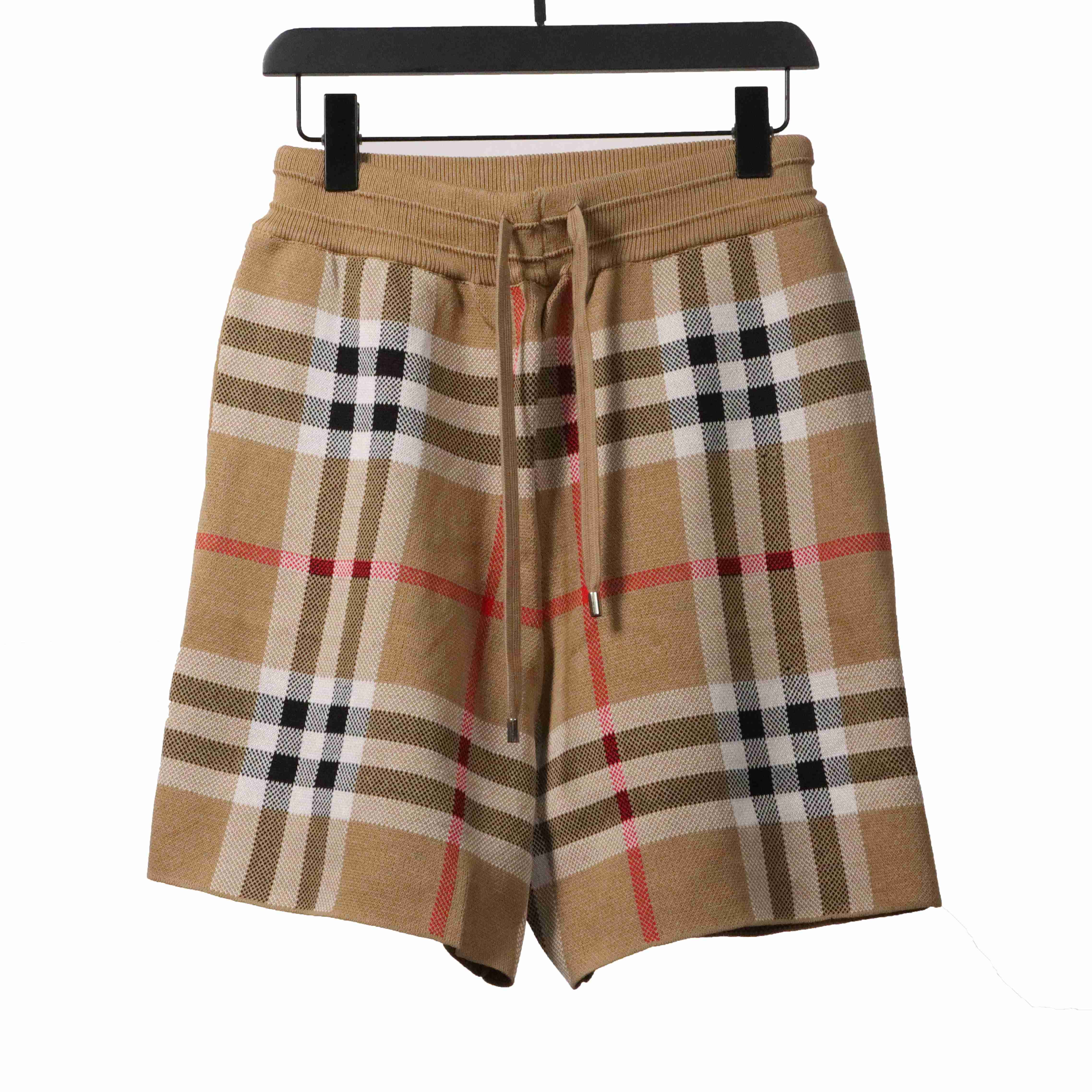 Bstsneaker- Burberry Classic Check Knit Shorts 100