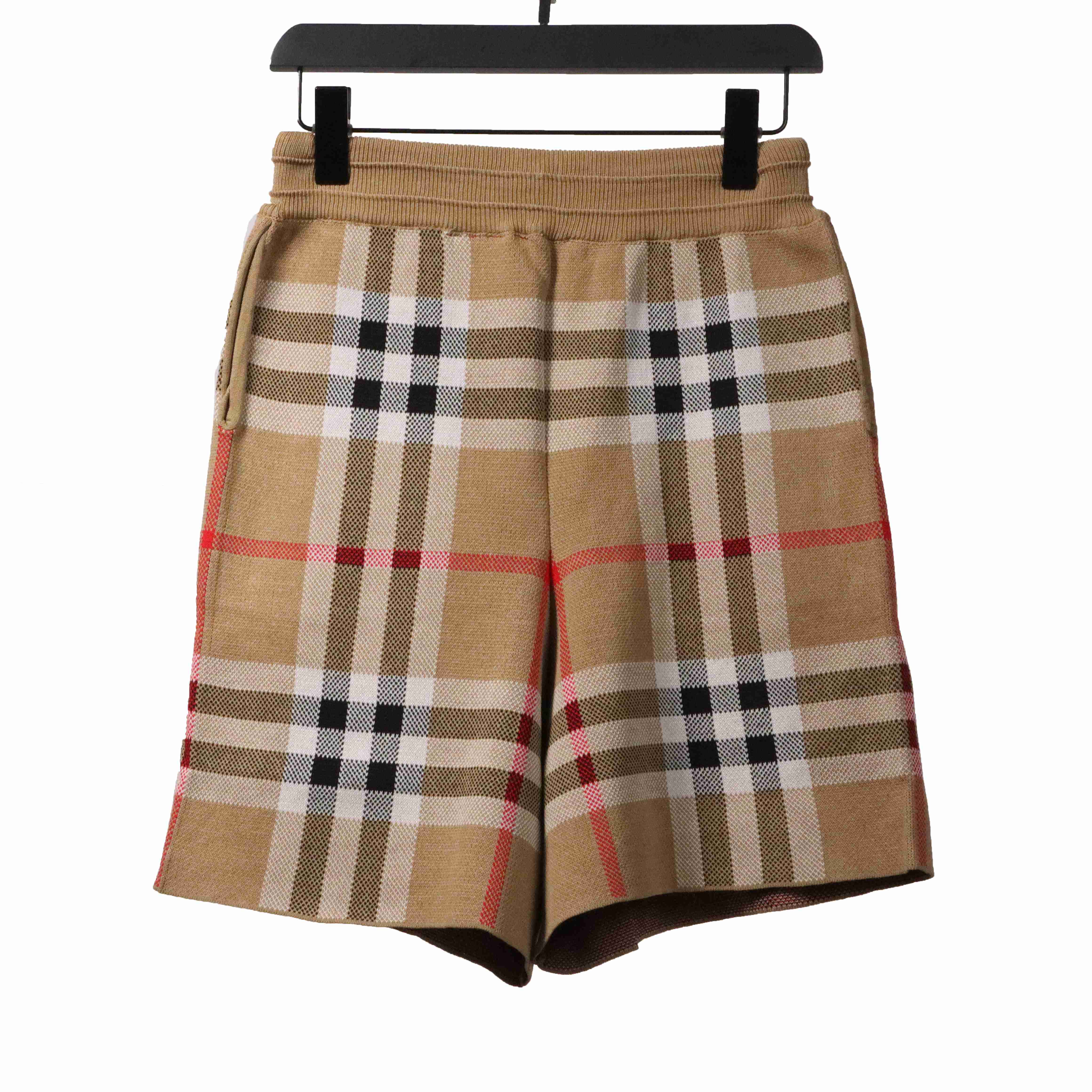 Bstsneaker- Burberry Classic Check Knit Shorts 100