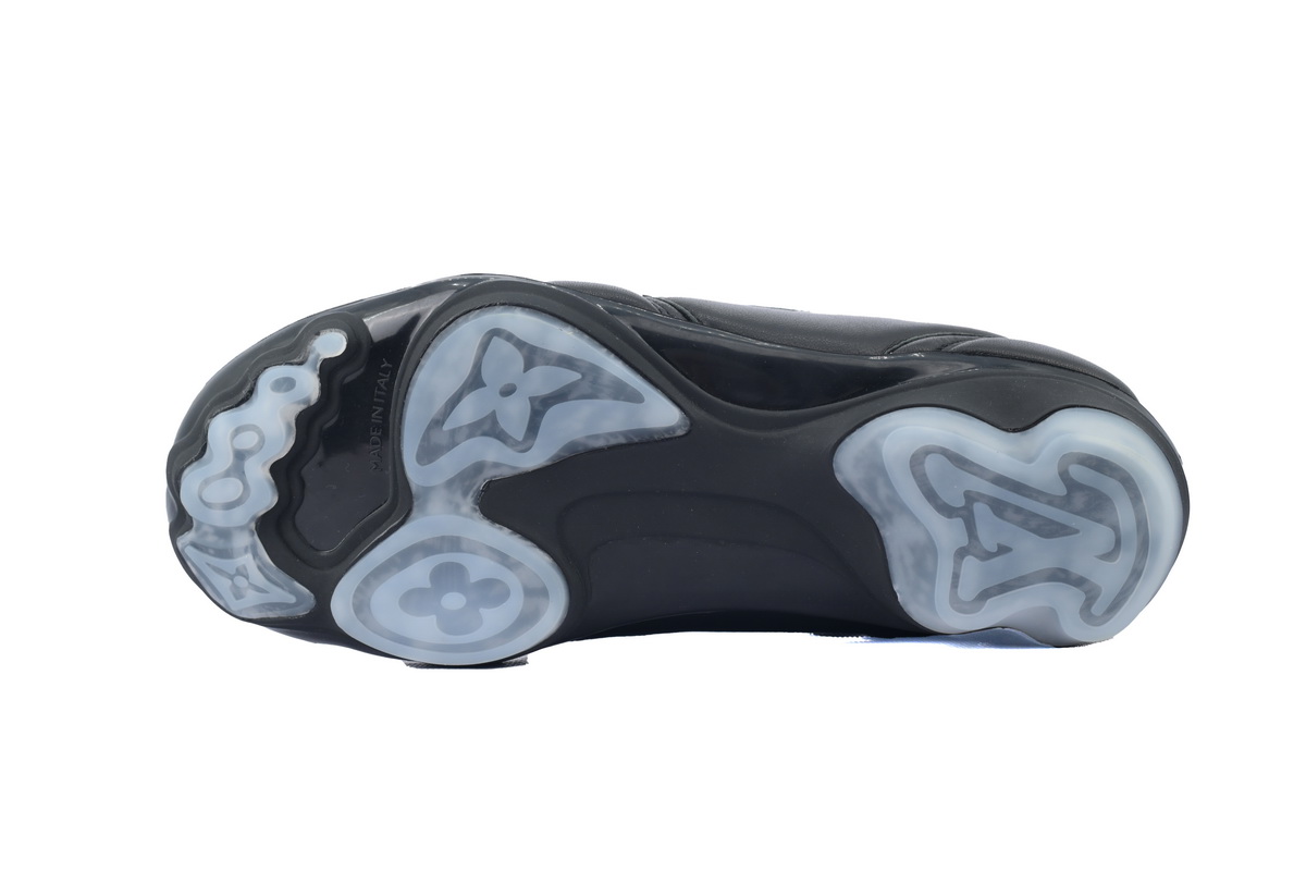 Bstsneaker- LOUIS VUITTON LV Footprint Soccer Black Sneaker 