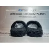 Bstsneaker- Balenciaga Furry Slide Black 654747W2DO11096 