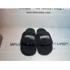 Bstsneaker- Balenciaga Furry Slide Black 654747W2DO11096 