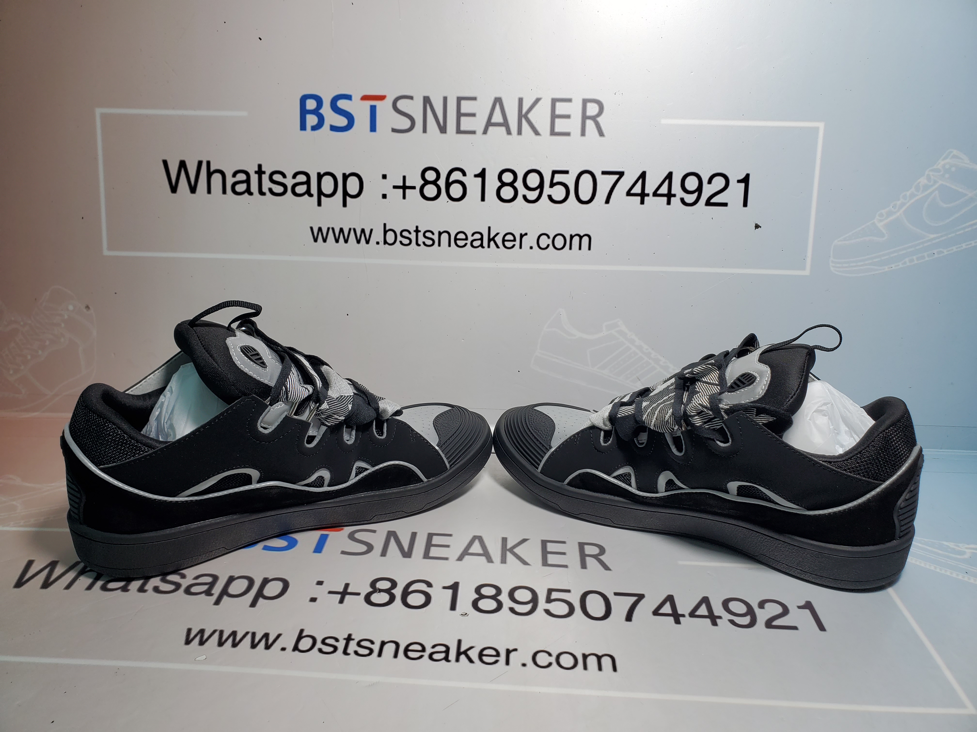 Bstsneaker-LANVIN White Black