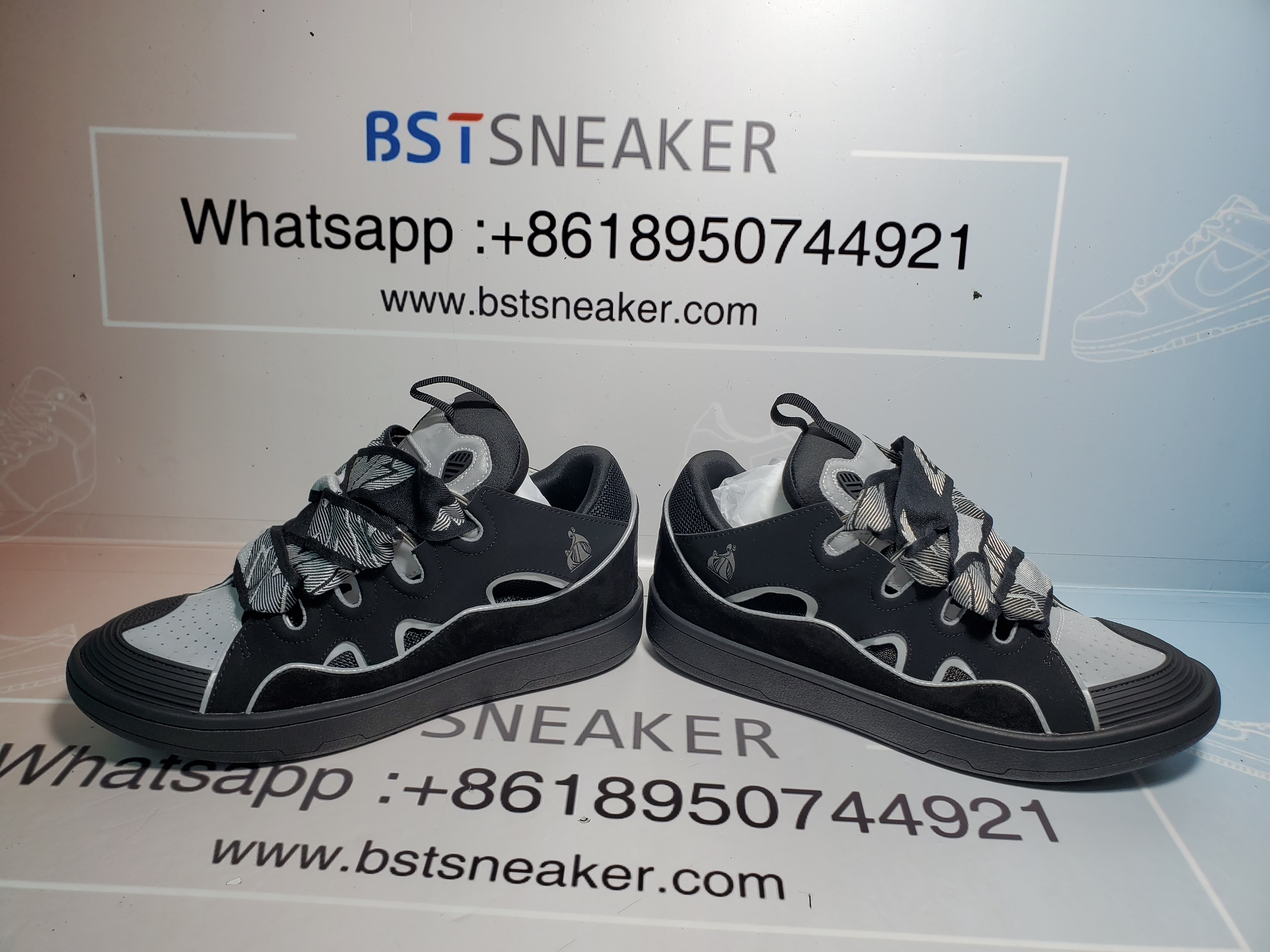 Bstsneaker-LANVIN White Black