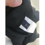 Bstsneaker-Louis Vuitton LV Flocked Logo Short-Sleeved T-shirt 130