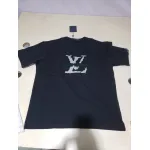 Bstsneaker-Louis Vuitton LV Flocked Logo Short-Sleeved T-shirt 130