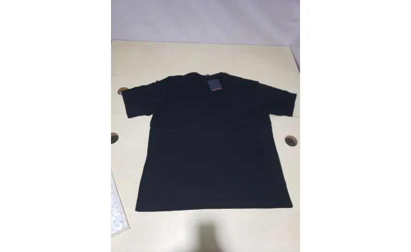 Bstsneaker-Louis Vuitton LV Flocked Logo Short-Sleeved T-shirt 130