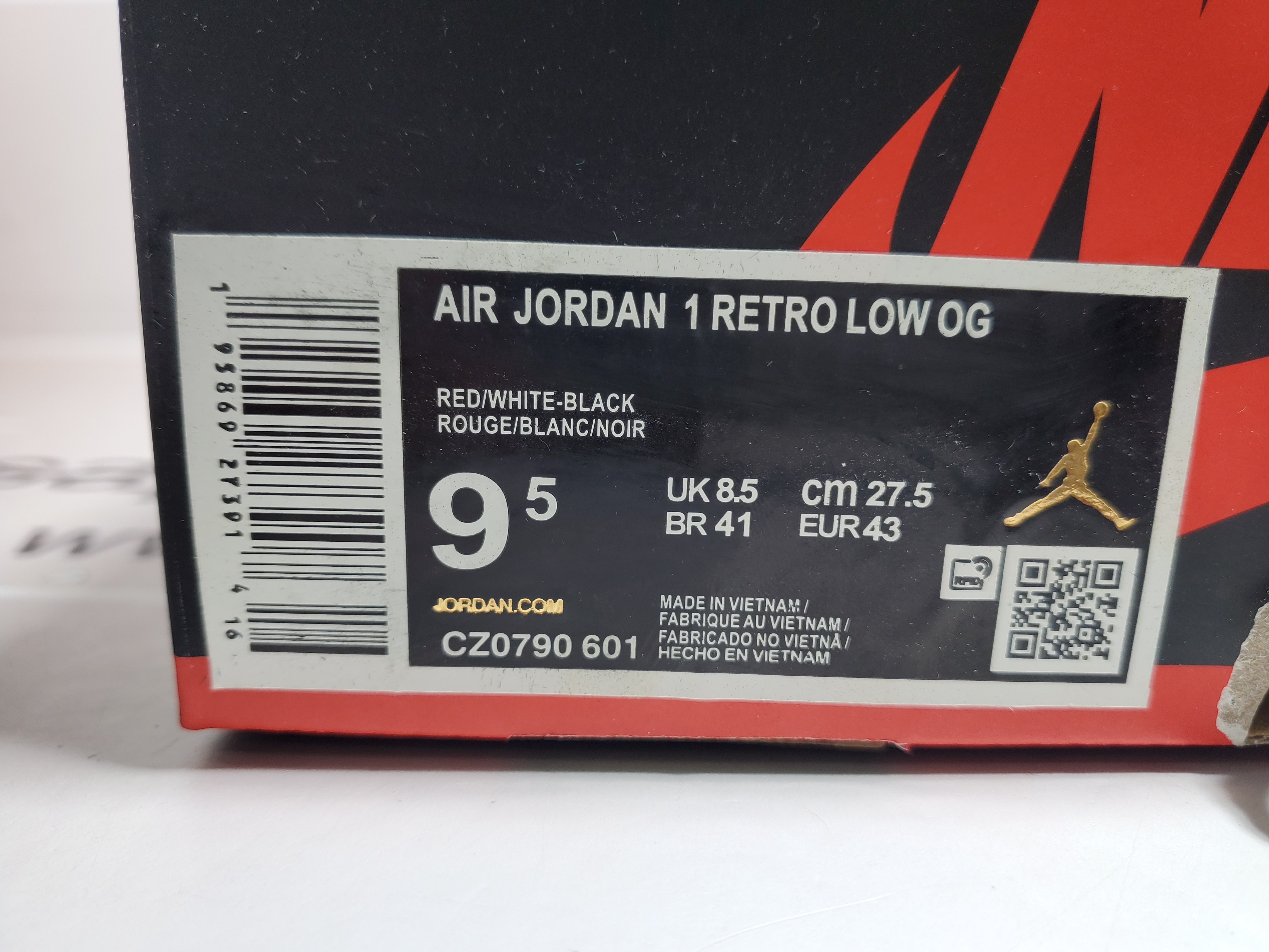 Bstsneaker-Air Jordan 1 Low Low Help Chicago CZ0790-601
