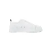 Bstsneaker- Christian Louboutin Louis Junior Spikes Sneaker Leather White