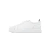 Bstsneaker- Christian Louboutin Louis Junior Spikes Sneaker Leather White