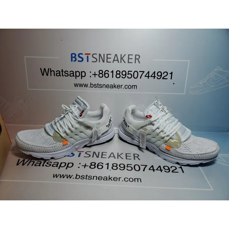 Bstsneaker- Nike Air Presto Off-White White (2018) AA3830-100 