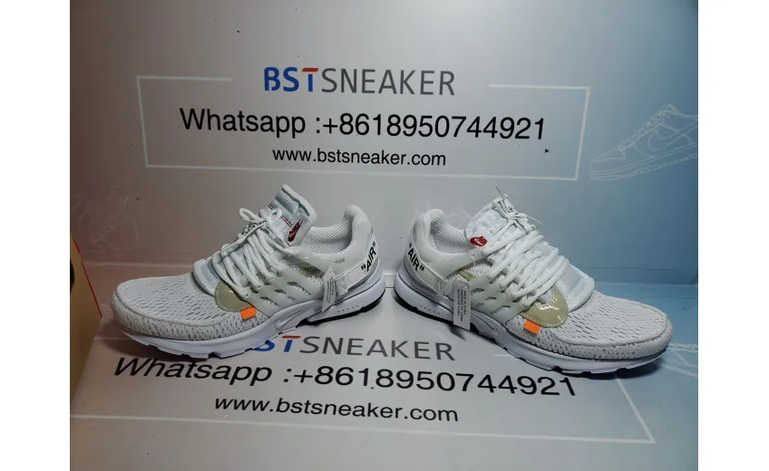 Bstsneaker- Nike Air Presto Off-White White (2018) AA3830-100 