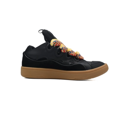Bstsneaker- Lanvin Leather Curb Black FM-SKRK11-DRAG-A2010 02